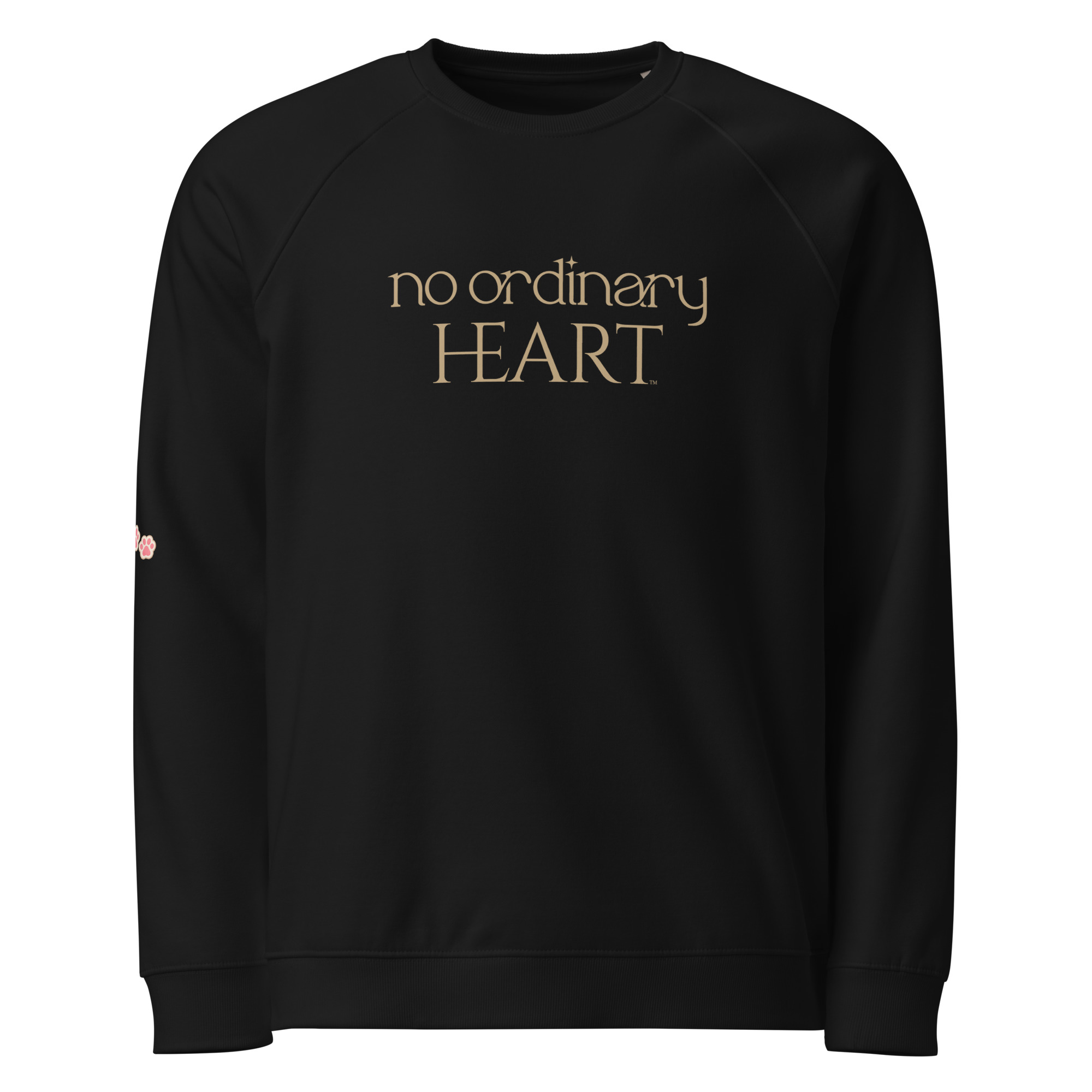 Unisex Organic Raglan Sweatshirt - Image 5