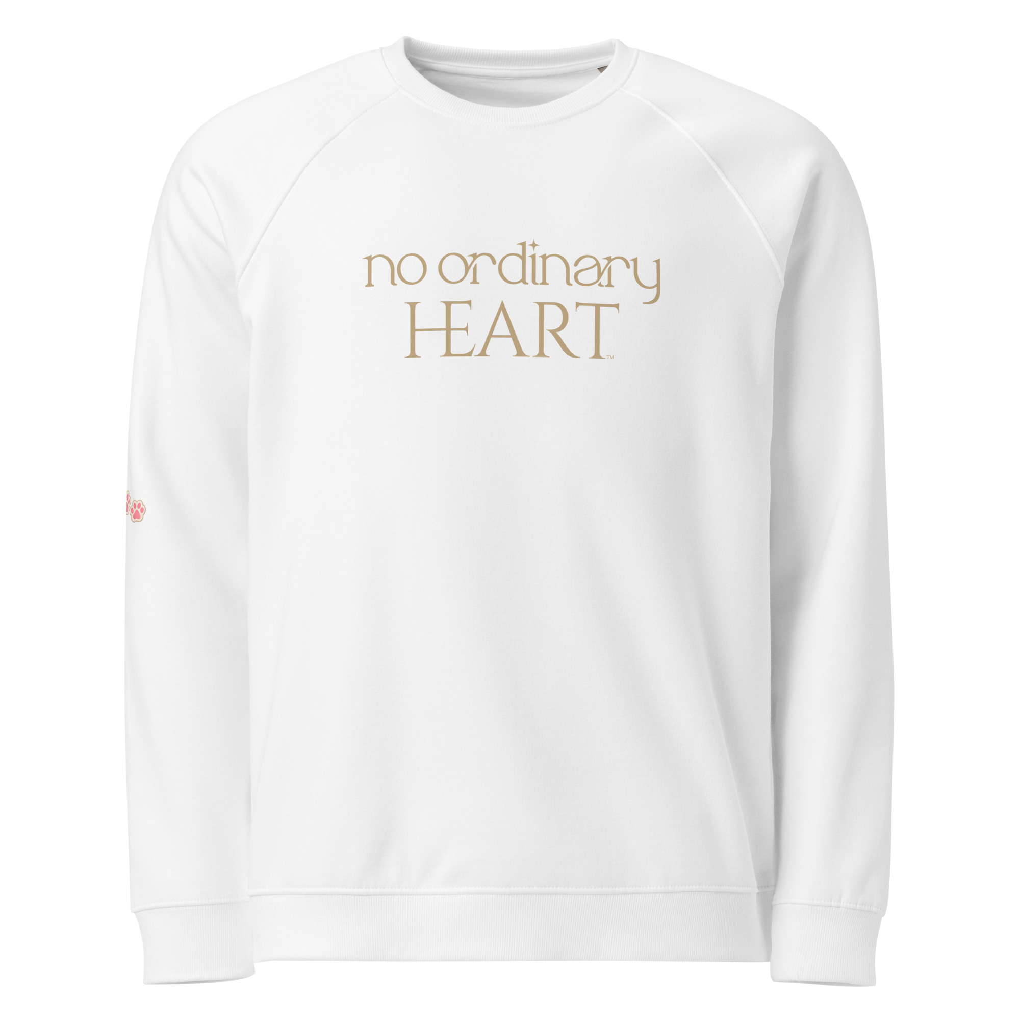 Unisex Organic Raglan Sweatshirt - Image 3